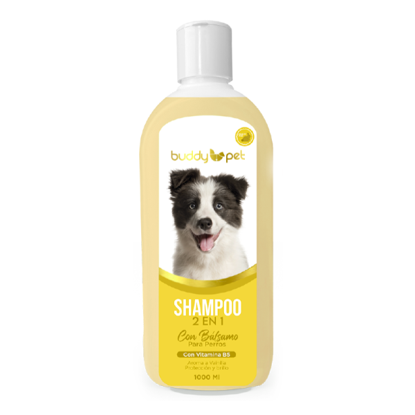 Shampoo 2 en 1 con Bálsamo Para Perro 1000ml