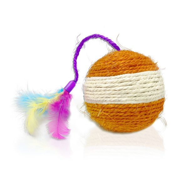 Juguete pelota sisal