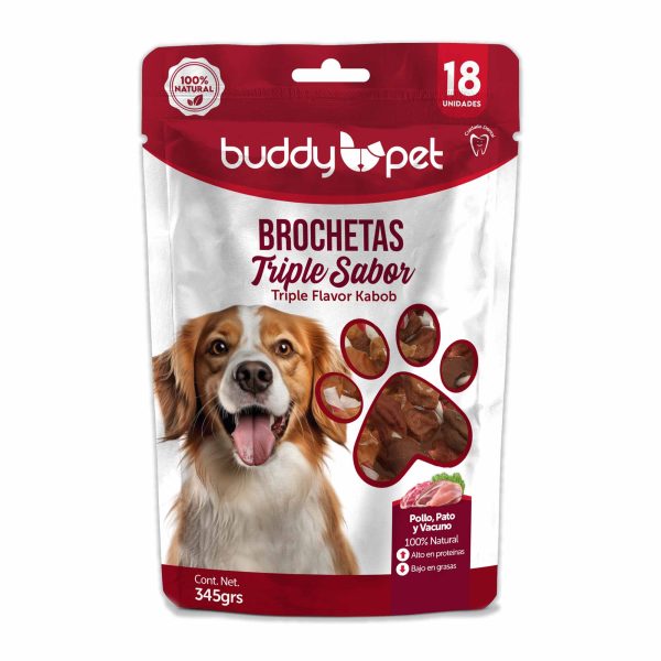 Brochetas Triple Sabor 18 und
