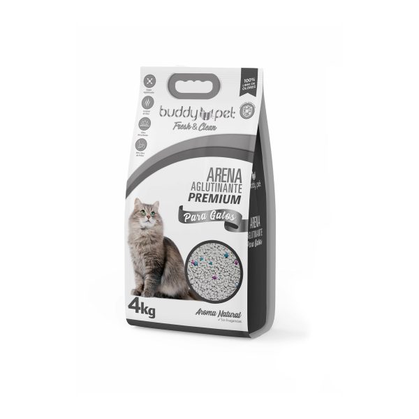 Arena Sanitaria Para Gato Natural 4 kg