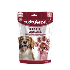 Brochetas Triple Sabor Pato Cordero y Ternera 6 und